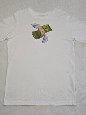 Nike Air RARE Flying Cash Crewneck Short Sleeve T-Shirt XL Youth